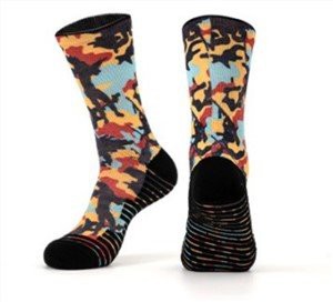 الجوارب المخصصة 3D التسامي تشغيل الجوارب